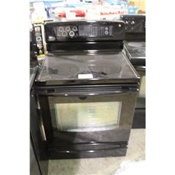 LG BLACK GLASS TOP STOVE