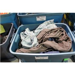 BIN OF CLOTHES