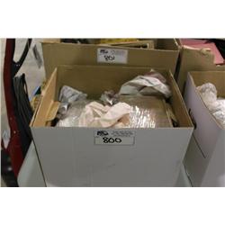 BOX OF DISHWARE