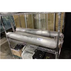 LOT OF METAL PONTOONS