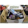 Image 1 : BOX OF MISC TOOLS & CLEANING PRODUCTS