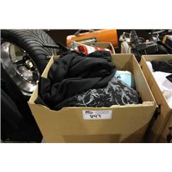 BOX OF CLOTHING