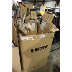 BOX OF OUTDOOR UMBRELLAS