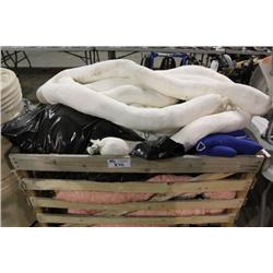 BIN OF SPILL-CLEAN UP MATERIAL