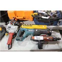 DRILL -  DRILL BIT -  SAW SALL & HILTI GUN