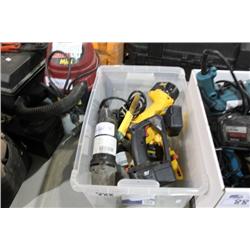 BOX OF MISC TOOLS