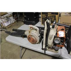 STIHL GAS LEAF BLOWER & HAND LEAF BLOWER