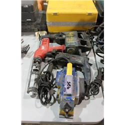 PLANER -  2 DRILLS & CAULKING GUN