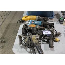 3 DRILLS & 2 SAW SALLS