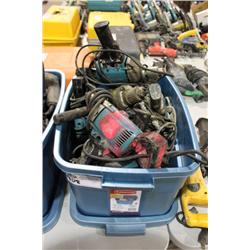 BIN OF ELECTRICAL TOOLS