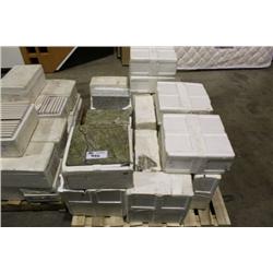 LOT OF ASSORTED FLOOR TILES