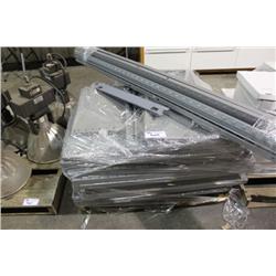 PALLET OF METAL SHELVING