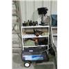 Image 1 : SHELF OF TOOLS & COMPRESSOR TANK