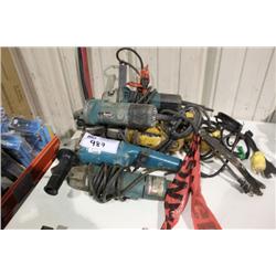LOT OF ANGLE GRINDERS