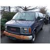 Image 1 : 1997 BLUE GMC SAVANA 2500 SL PASSENGER VAN