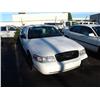 Image 1 : 2007 WHITE FORD CROWN VICTORIA POLICE SERIES 4DR