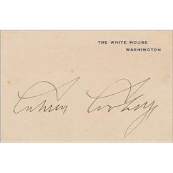 Calvin Coolidge