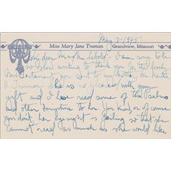 Mary Jane Truman