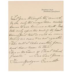 Frances Hodgson Burnett