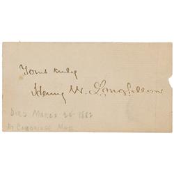 Henry Wadsworth Longfellow