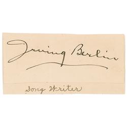 Irving Berlin