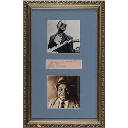Willie Dixon and Lightnin’ Hopkins