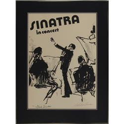 Frank Sinatra and LeRoy Neiman