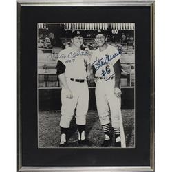 Mickey Mantle and Stan Musial