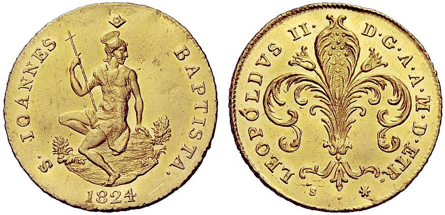 Firenze. Leopoldo II di Lorena, 17241859. Ruspone 1824.