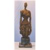 Image 1 : MAN MAGNIFICENT BRONZE SCULPTURE AFTER ALBERTO GIACOMETTI