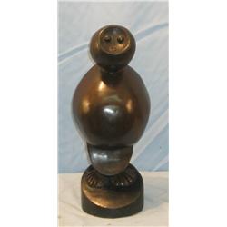 BORN SWIMMER MAGNIFICENT BRONZE SCULPTURE AFTER MAX ERNST