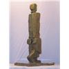 Image 4 : MAN WALKING MAGNIFICENT BRONZE SCULPTURE AFTER FRITZ WOTRUBA