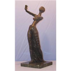 WOMAN WITH DRAWERS MAGNIFICENT BRONZE SCULPTURE AFTER SALVADOR DALI