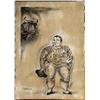 Image 1 : BULLFIGHTER  AFTER FERNANDO BOTERO  DRAWING