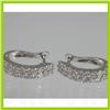 Image 1 : Genuine  1.07 ctw Diamond Earring 18KT White Gold 