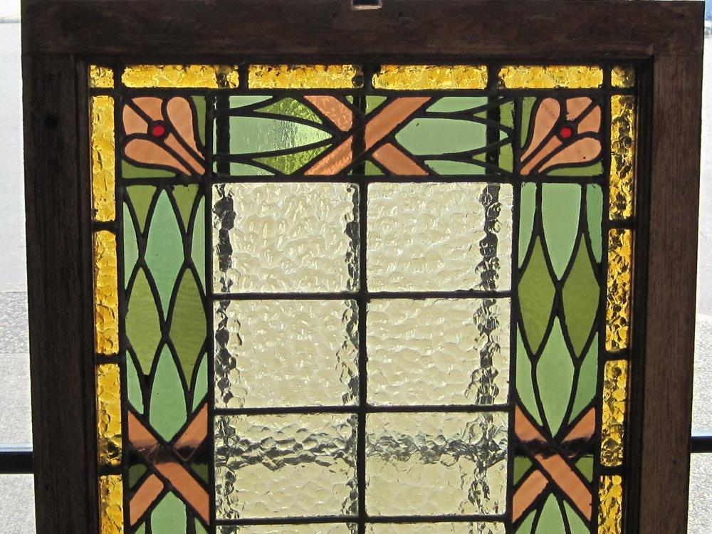 Vancouver Courthouse Stained Glass Windows, ca. 1912, 24.5" W by 35" T