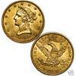 1907 $10 Gold Liberty Eagle AU