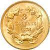 Image 1 : 1878 $3 Gold Indian, RARE GRADED AU58, PCGS