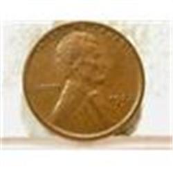 1922-D Semi Key Date Lincoln Wheat Penny, XF/AU