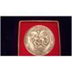 7.14 Oz Pure Silver 1969 UT Football Championship Medallion