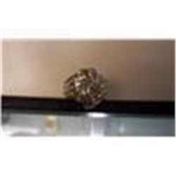 1 1/2 Ct. Baguette & Round Diamonds Ladies Ring, 8.6 Grams