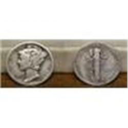 1929-S Silver Mercury Dime