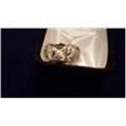 .25 Carat Diamond 18K Gold Masonic Ring, 10.4 Grams