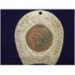 RARE Vintage Indian Head Store Token