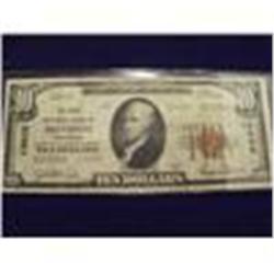 $10 First National Bank of Belvidere, NJ, Note VF