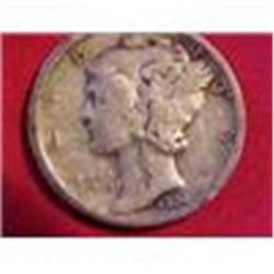 1924 Silver Mercury Dime
