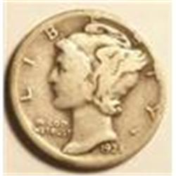 1928-D Silver Mercury Dime