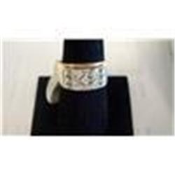 Mens Diamond Ring, 6.5 Gr 14K gold