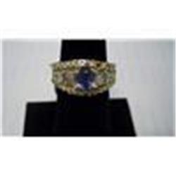 5 Carat Tanzanite Diamond Ring, 12 Grams 14K Gold