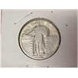 1927-D Walking Silver Quarter